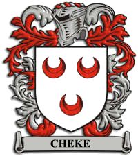 Sir John Cheke Coat of
Arms