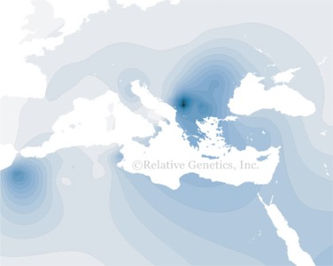 E3b Distribution Map