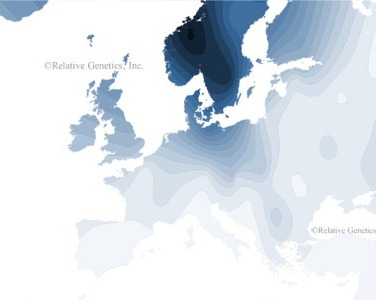 I1a Distribution Map