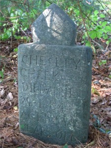 Chesley Cheek Gravestone