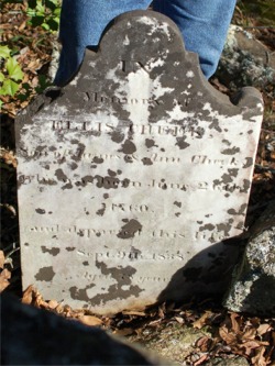 Ellis Cheek Gravestone