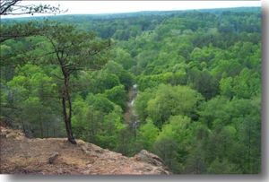 Photo taken from Occaneechee Mtn